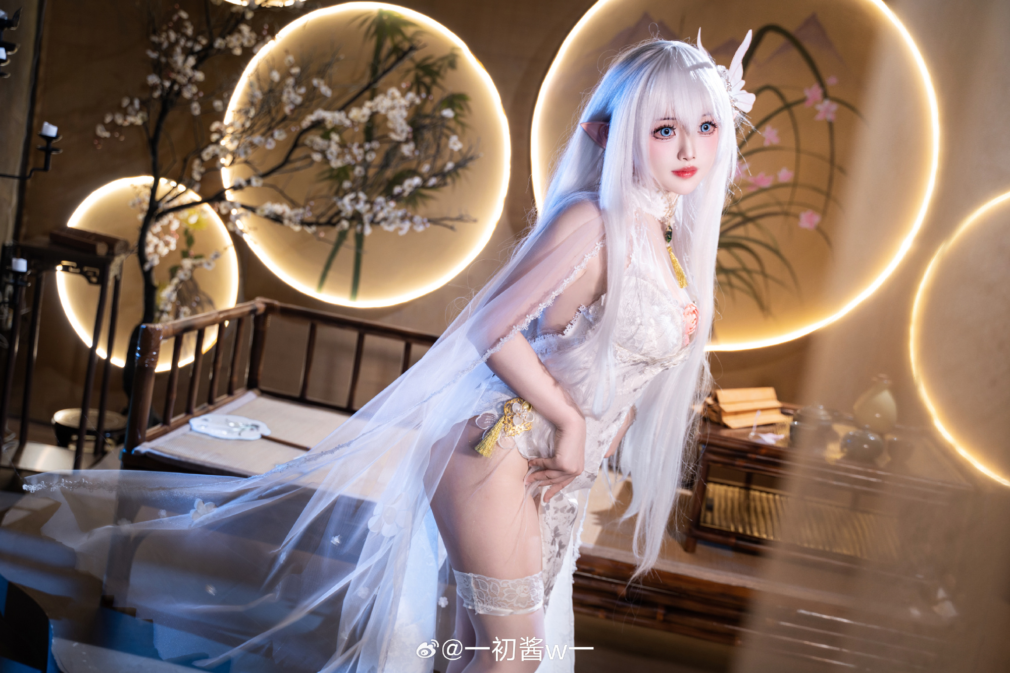 COSPLAY 碧蓝航线 阿尔比恩@一初酱w一